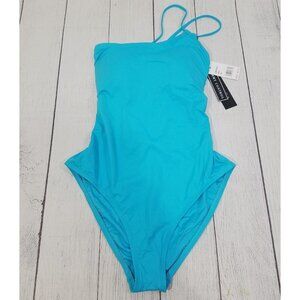 La Blanca Island Goddess One-Shoulder One Piece Swimsuit Size 10